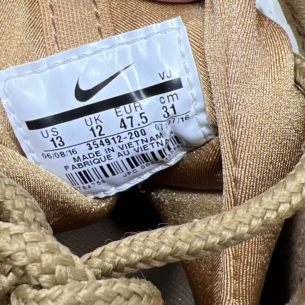 Nike Air Max Griffey 1 Flax Wheat/Sail White 354912-200 Size 13 Sneakers Shoes - Picture 11 of 12